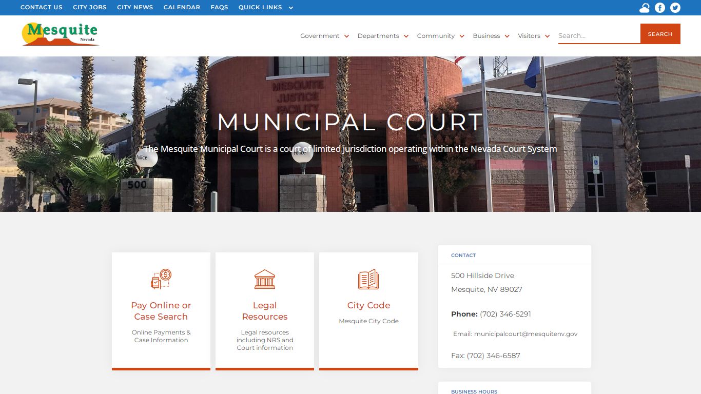 Municipal Court - Mesquite, NV